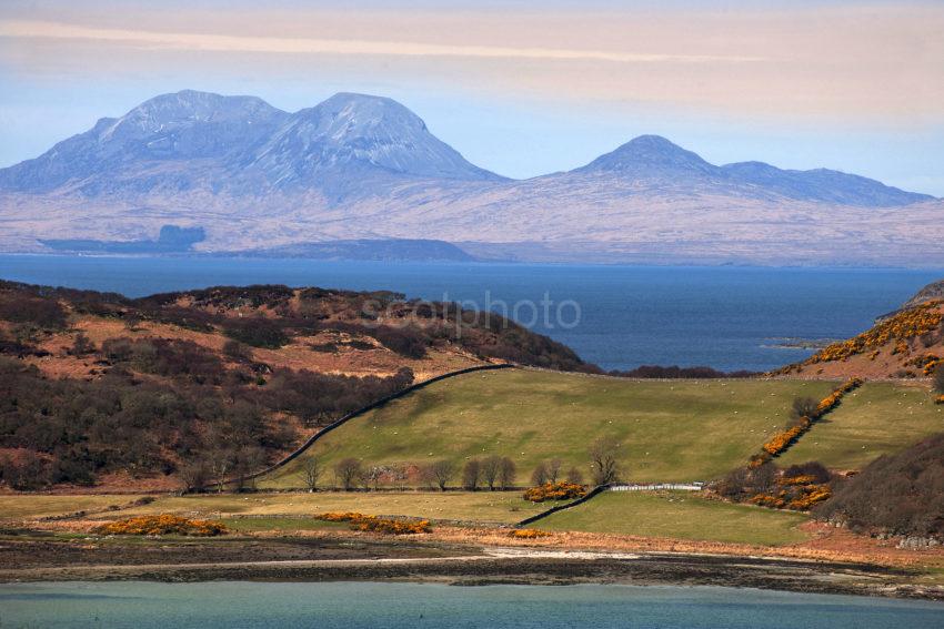 Jura From Across West Loch Tarbert