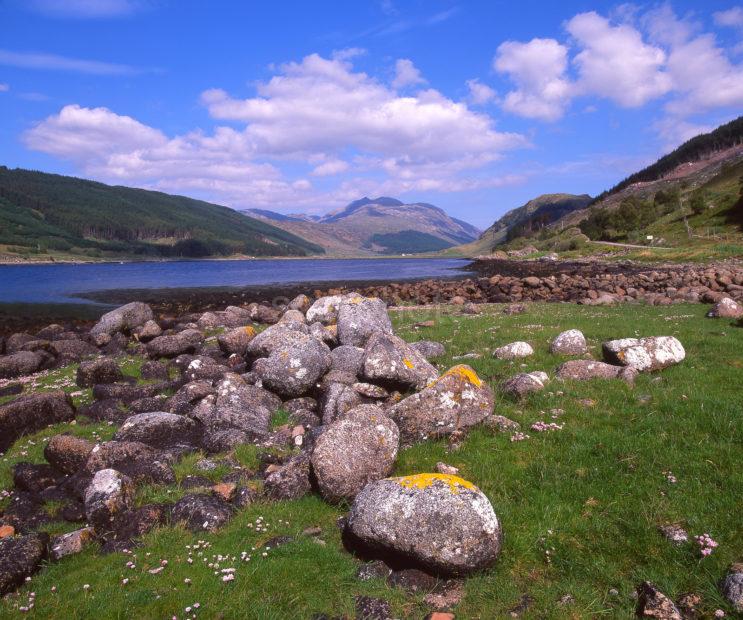 Rugged Scenery Around Loch Sunart Ardnamurchan North West Highlands