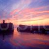 Dunbar Castle And Harbour At Sunset East Lothian