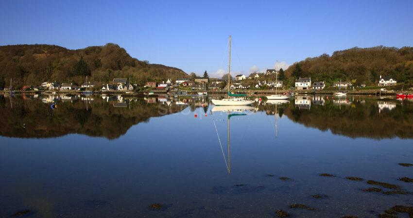 Panoramic Tayvallich Argyll