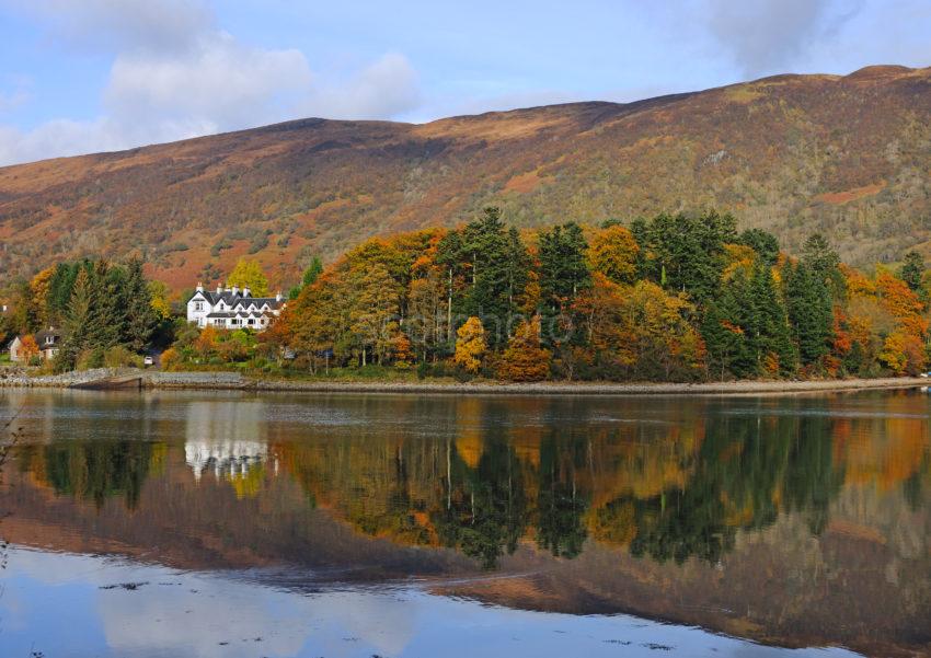 Loch Leven Hotel In Autumn