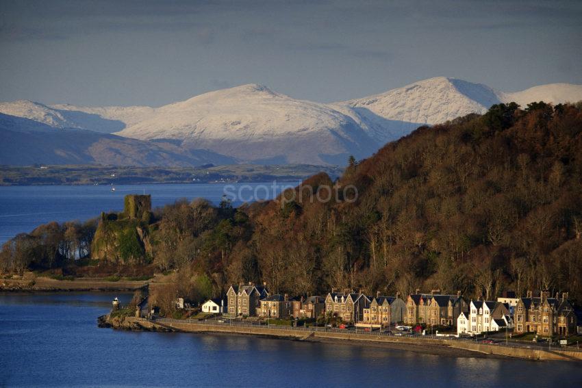 Winter Scene From Pulpit Hill To Dunollie