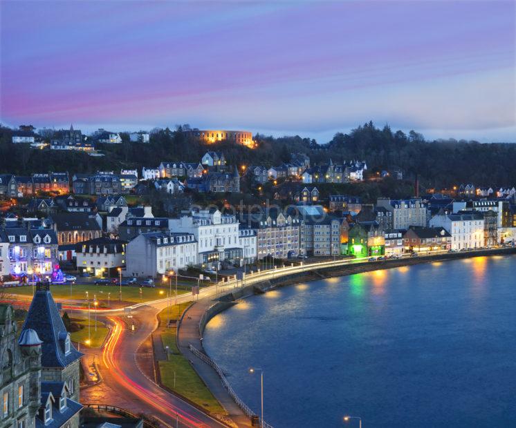 Oban From Cathedral Tower