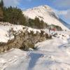 WINTER IN GLENCOE WITH BEINN A CHRULAISTE Portrait