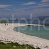 View From North Coast Of Barra Towards South Uist Hebrides