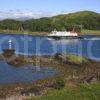 I5D2871 MV Finlaggan Passes Dunollie Castle And Red Lady