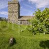 Portrait Of St Clements Church Rodel South Harris