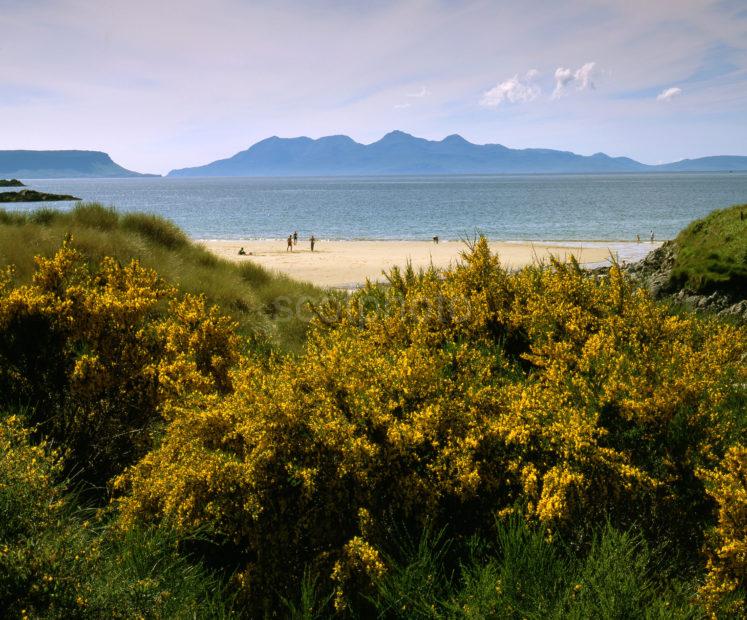 The Isle Of Skye From Across Camusdarach Beach Nr Morar NW Highlands 47mb C 1066