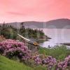 Class 37 Runs Alongside Loch Carron With West Highlander