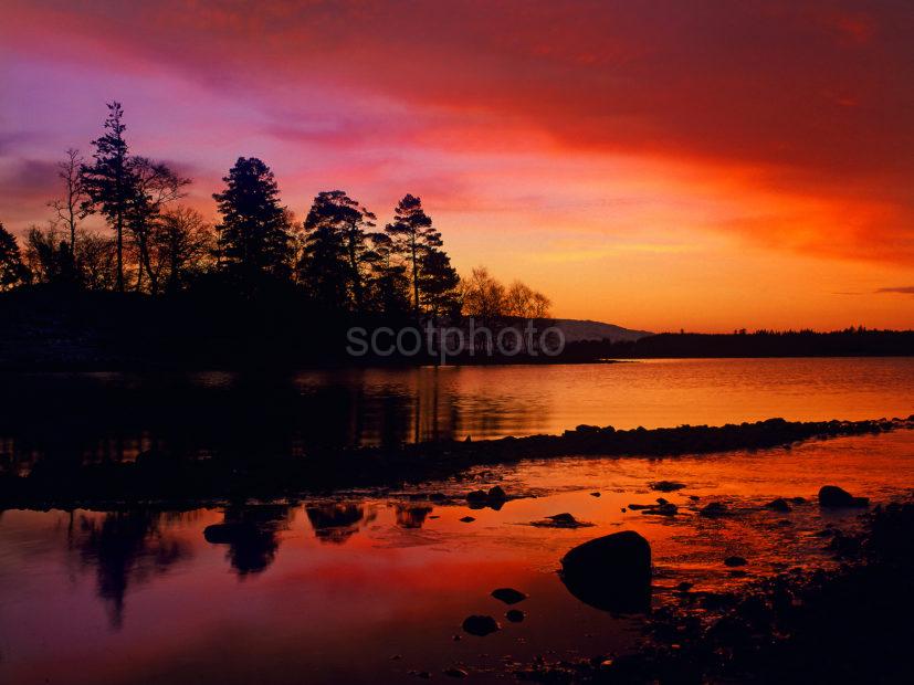 LOCH AWE SUNSET