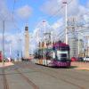 New Tram Passes North Pier