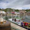 I5D1574 Landscape Of Oban Whisky From N Pier On Barrel