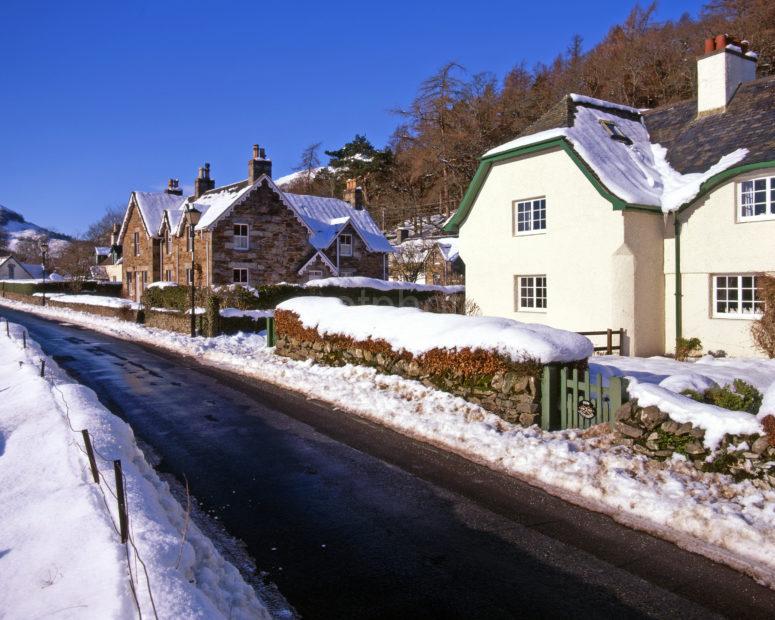 Fortingall Village In The Winter Perthshire
