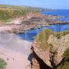 Sandstone Cliffs And Arches New Aberdour Nr Pennan