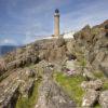 Ardnamurchan Lighthouse From Rugged Cliffs