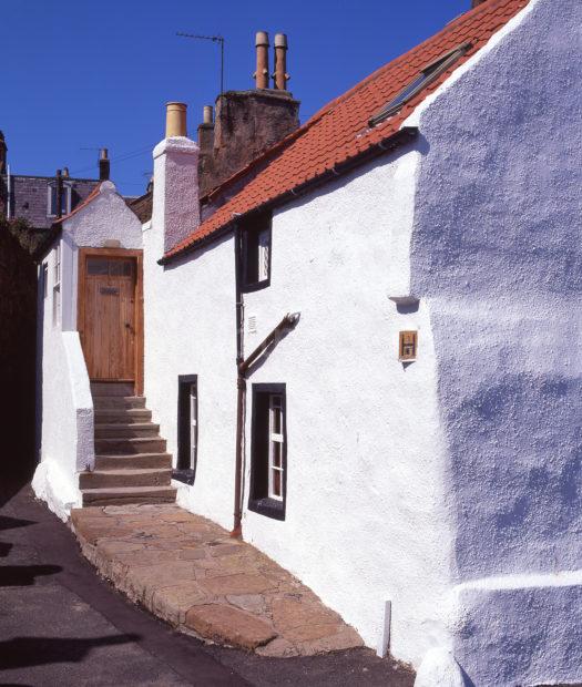 Typical 16th Century House Commonly Seen In The East Neuk Of Fife Anstruther Fife