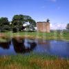 Barr Castle Ruins 16th Cent Tower Near Lochwinnoch Renfrewshire