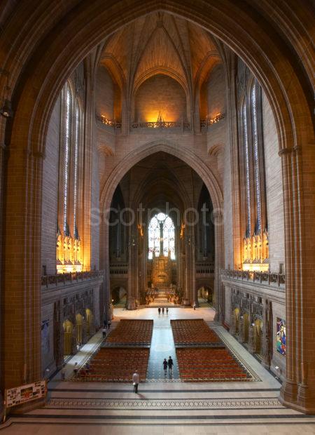 3532 Interior Of Liverpool Anglican Cathedral Scotphoto