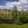 0I5D9862 Rothesay Castle Ruins From Across Moat Rothesay Bute