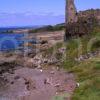 Ruins Of Dunure Castle From South Dunure Ayrshire
