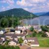 View Onto Inveraray And Loch Fyne From The Bell Tower Argyll