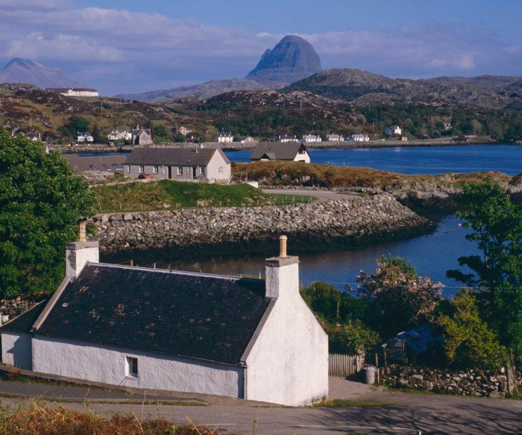 Summer View Of Lochinver