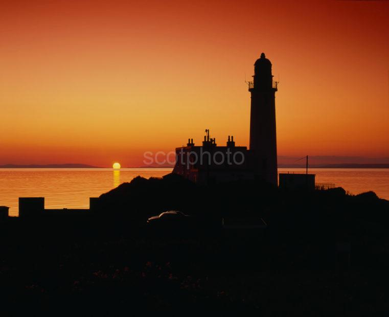 Turnberry Lighthouse At Sunset