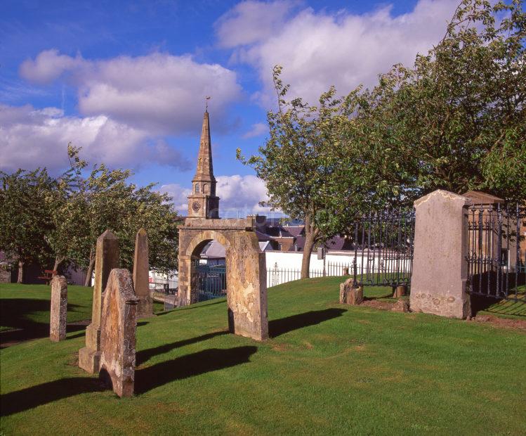 Graveyard Near Kirk O Forest Where William Wallace Was Proclaimed In 1298 Selkirk Scottish Borders