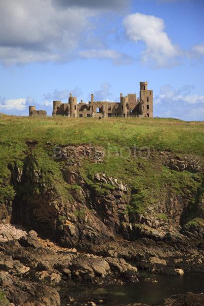 Portrait Slains Castle Aberdeenshire