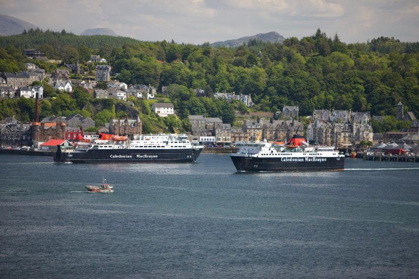 Calmac Ferries Oban Bay