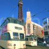 B631 Blackpool Tower With Trams