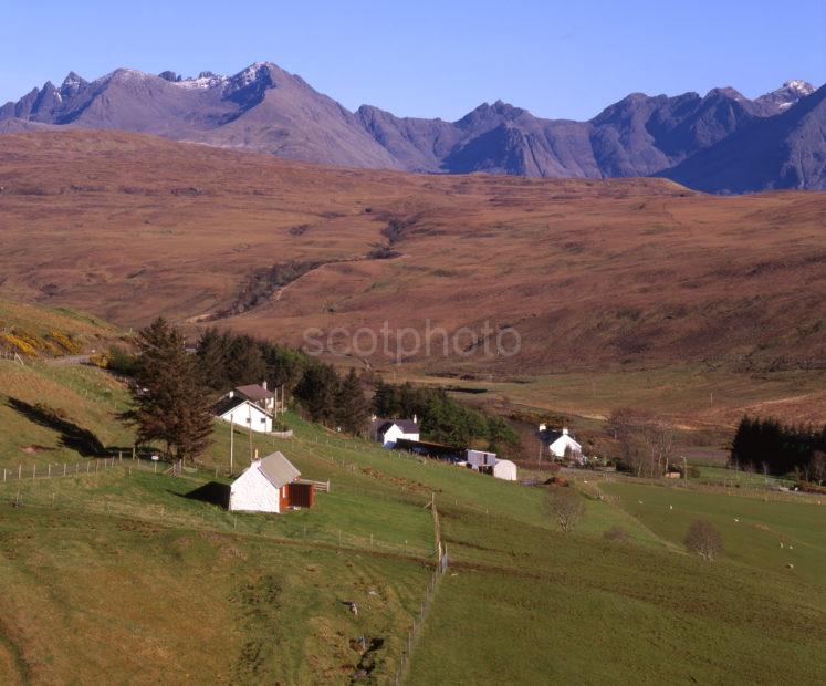 The Cuillins From Glen Drynoch Isle Of Skye