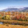 AUTUMN CALEDONIAN CANAL TOWARDS GAIRLOCHY