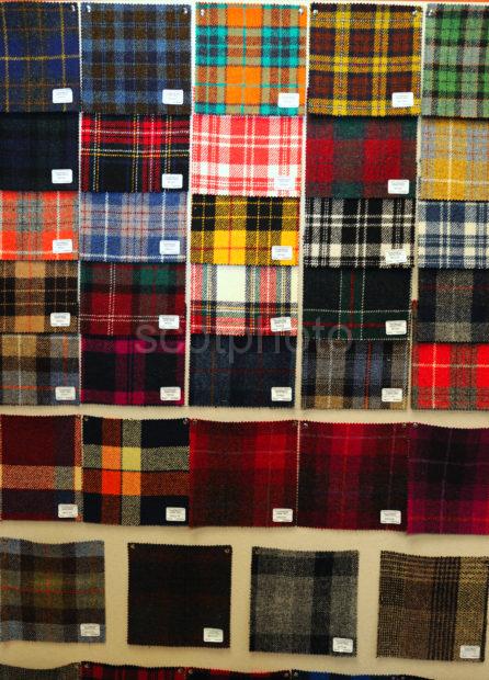 Samples Of Harris Tweed Tartan Isle Of Lewis