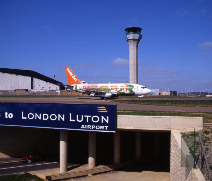 Easyjet Boeing737 200 At London Luton Airport