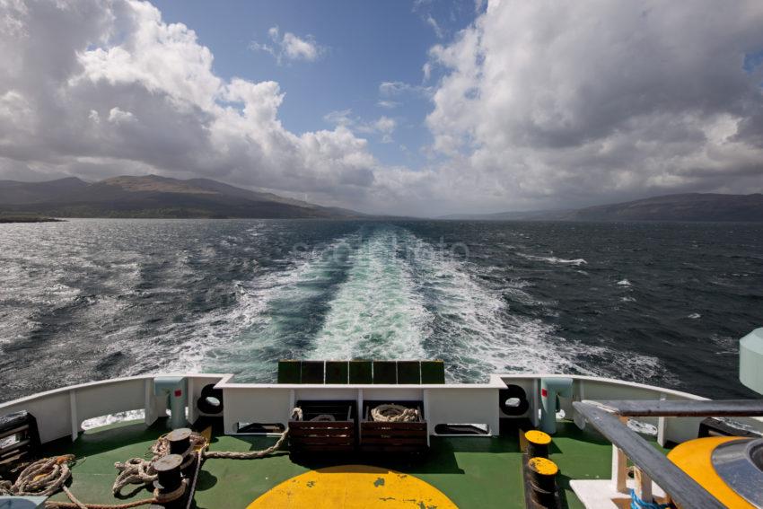 Great Clouds And Light Seen From Mull Ferry