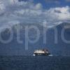 Dramatic Pic Of Finlaggan With Paps Of Jura