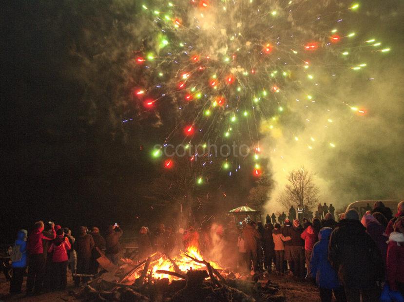 New Years Eve Fireworks At Tralee