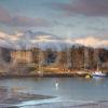 DSC 0347 Late Afternoon Light On Dunstaffnage Castle And Morvern Hills Argyll