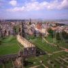 View Of St Andrews From St Rules Tower Cathedral Ruins East Neuk Fife