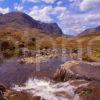 Spectacular View From The River Coe Towards The Sisters Of Glencoe As Seen From The Summit Of The Pass West Highlands