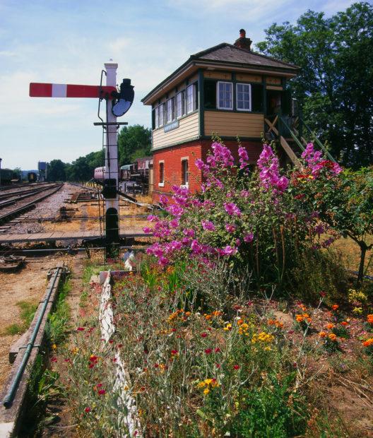 Signal Box Blue Bell Line Horsted Keynes