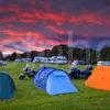 Dramatic Sunset Over Caravan And Camping Site 2