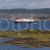 Portrait Shot Of Finlaggan Entering West Loch Tarbert