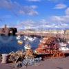 Dunbar Harbour And Castle East Lothian