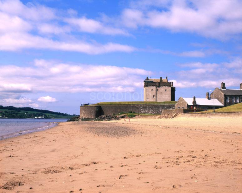 Broughty Castle 1495 In Broughty Ferry Mouth Of The Tay Estuarynr Dundee