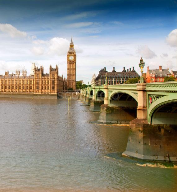 Houses Of Parliment And Westminster Bridge PORTRAIT