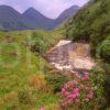 Springtime In Glen Etive With River Etive In View Argyll