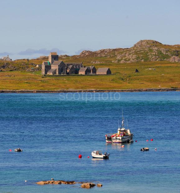 ACROSS SOUND OF IONA TO IONA ABBEY