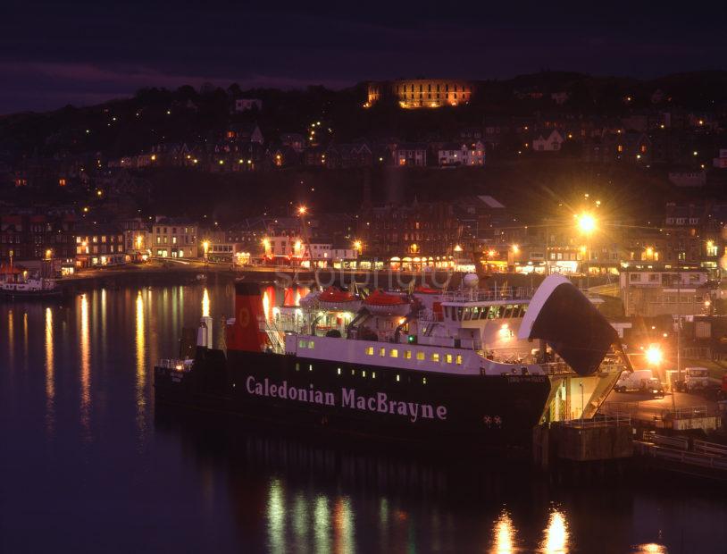 Oban At Dusk